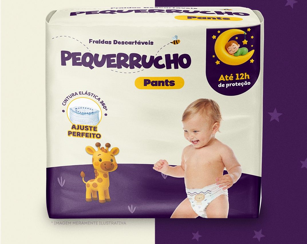 Novas embalagens Hipopó Baby